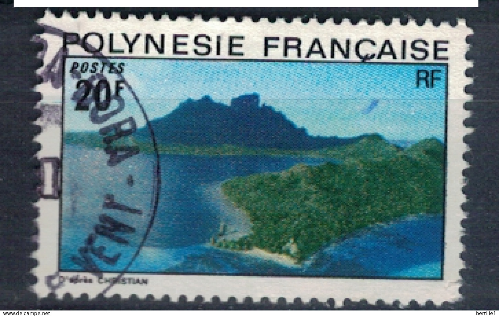 POLYNESIE FRANCAISE             N°  YVERT  102  ( 6 )  OBLITERE    ( OB 11/ 32 ) - Used Stamps