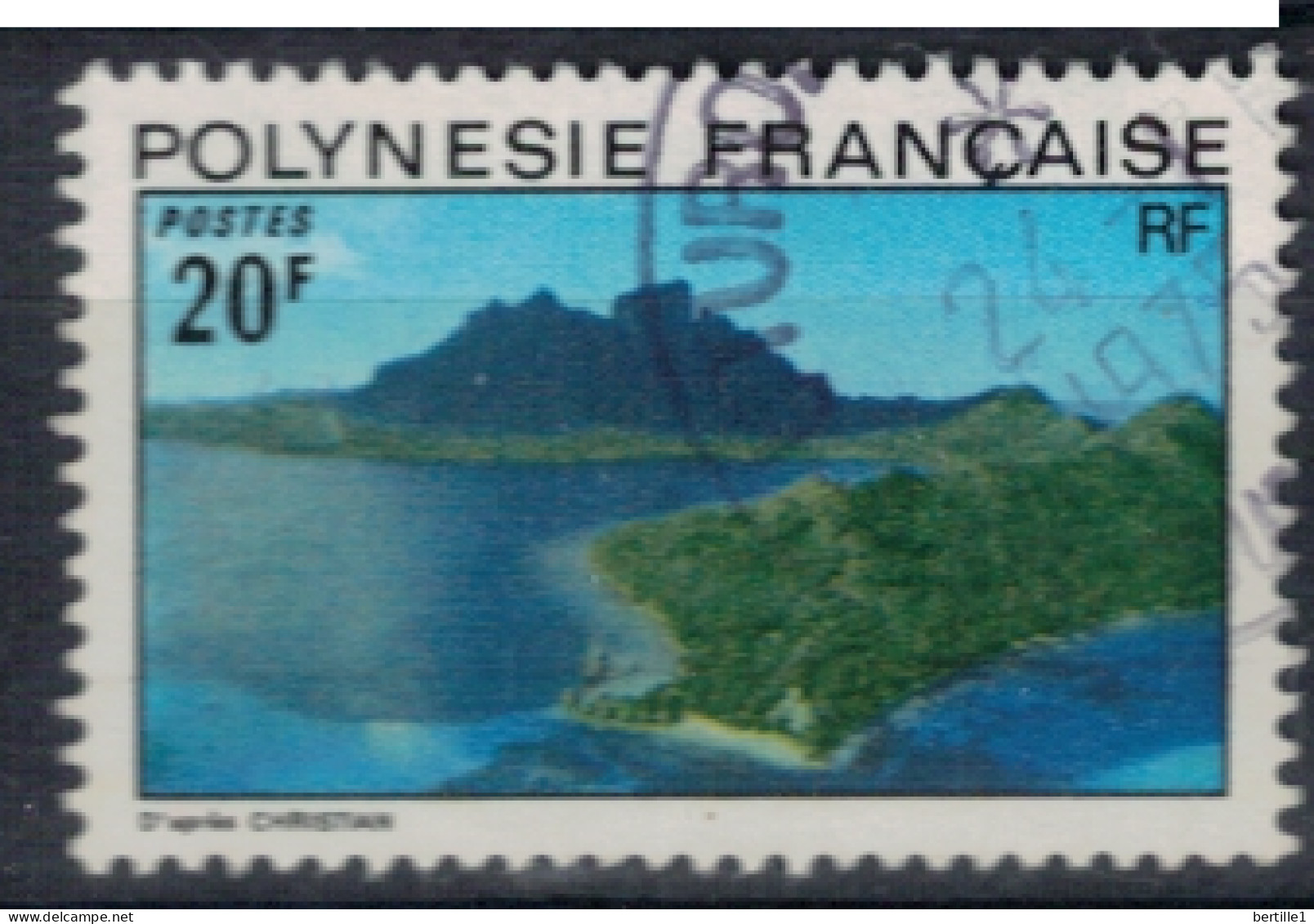 POLYNESIE FRANCAISE             N°  YVERT  102  ( 7 )  OBLITERE    ( OB 11/ 32 ) - Gebruikt