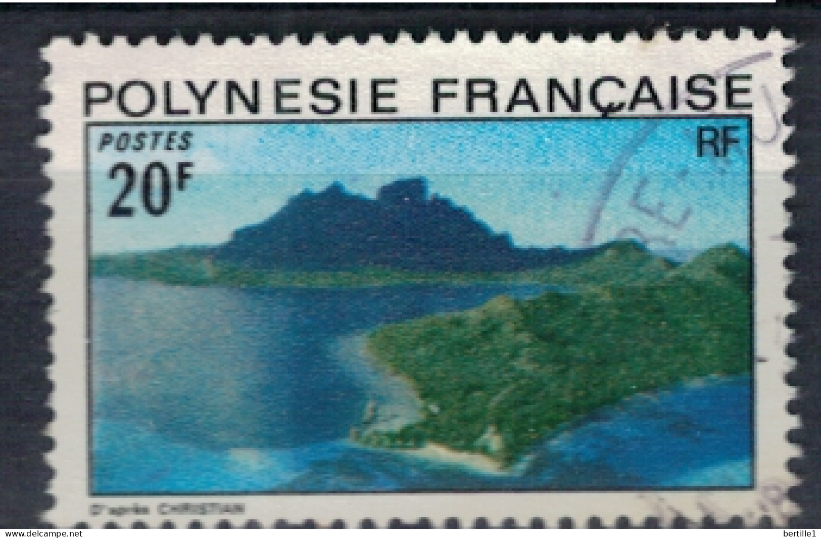 POLYNESIE FRANCAISE             N°  YVERT  102  ( 8 )  OBLITERE    ( OB 11/ 32 ) - Gebruikt