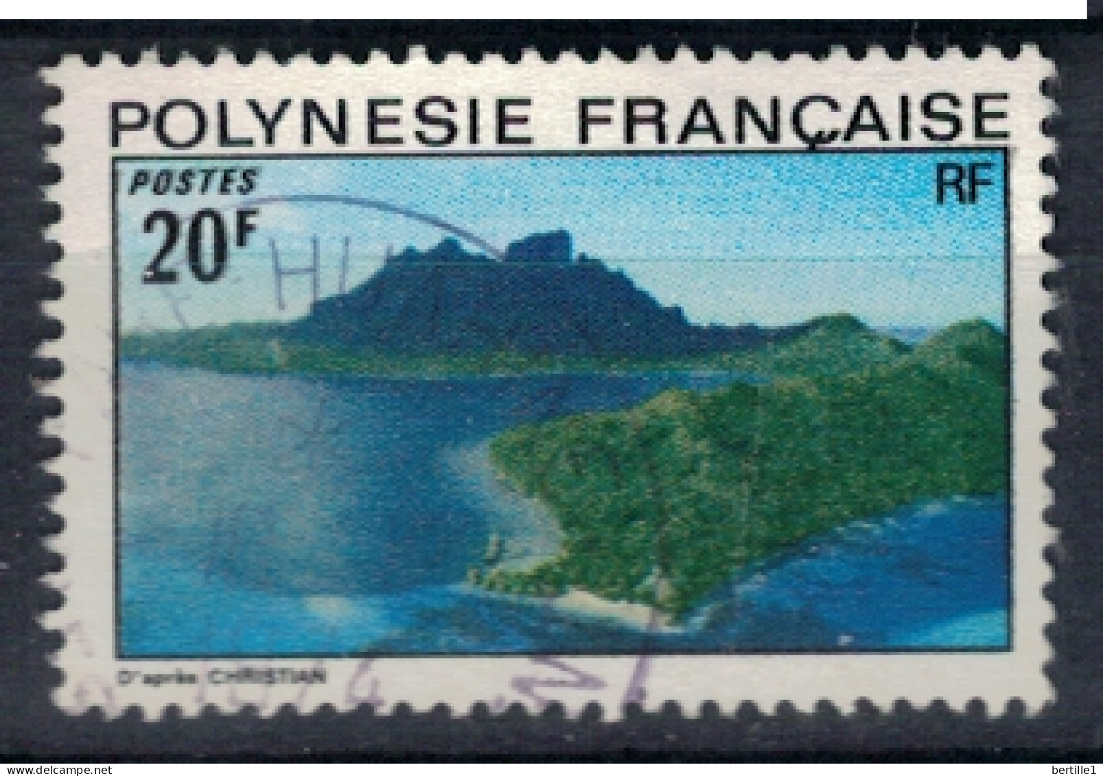 POLYNESIE FRANCAISE             N°  YVERT  102  ( 9 )  OBLITERE    ( OB 11/ 32 ) - Usati
