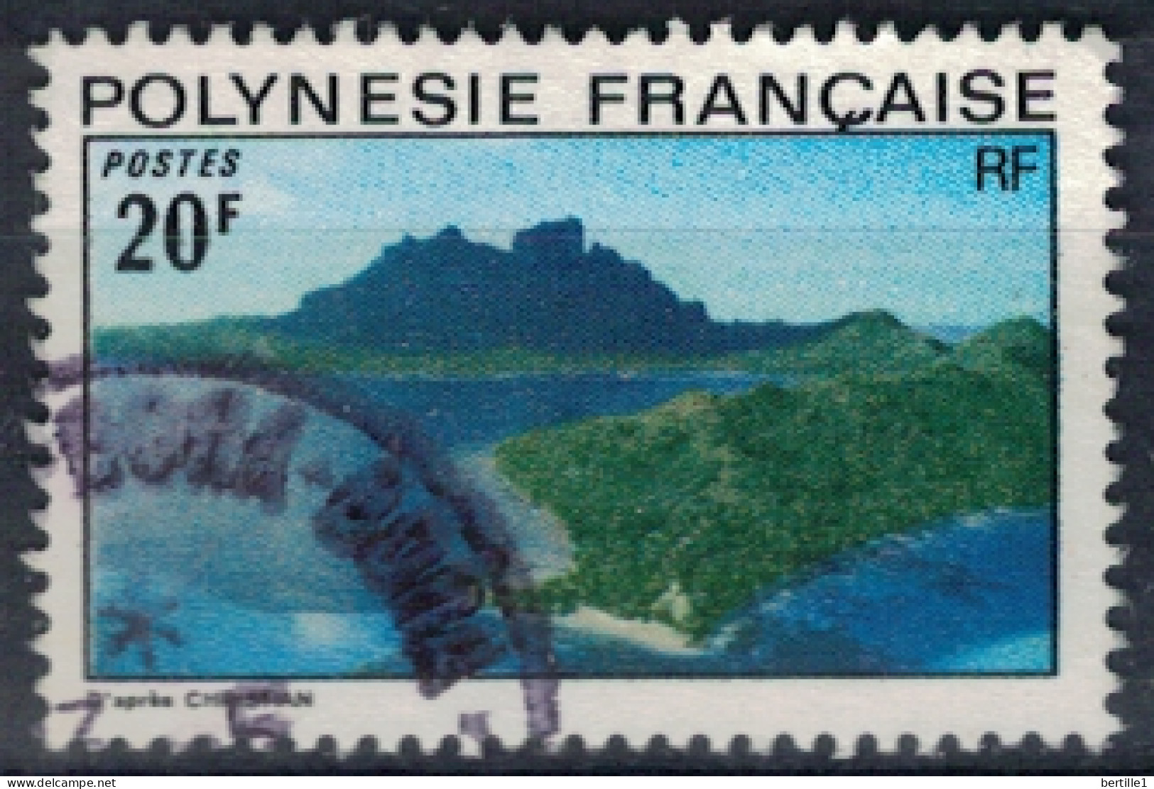 POLYNESIE FRANCAISE             N°  YVERT  102  ( 13 )  OBLITERE    ( OB 11/ 32 ) - Gebruikt