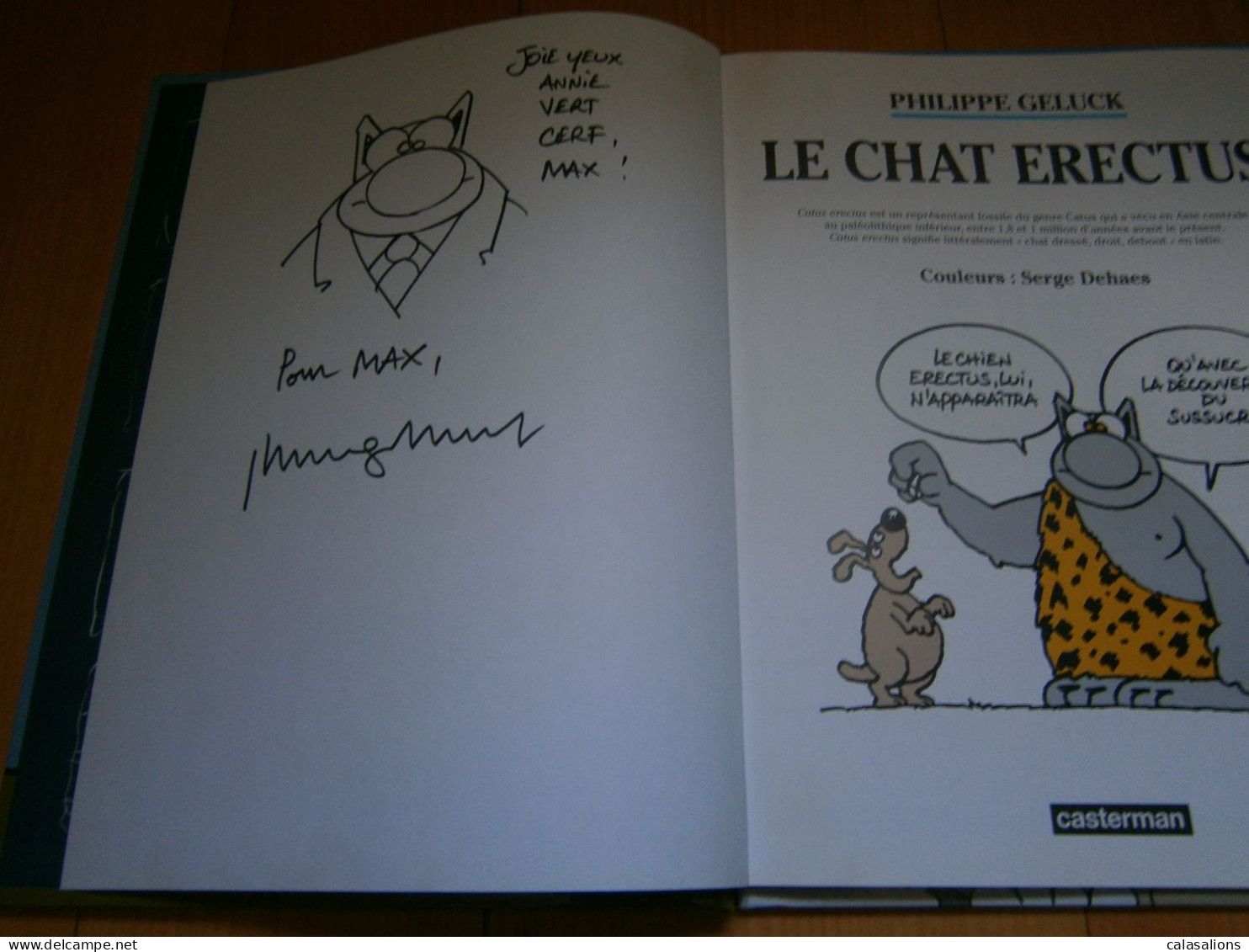 DEDICACE  DE  GELUCK - Autographs