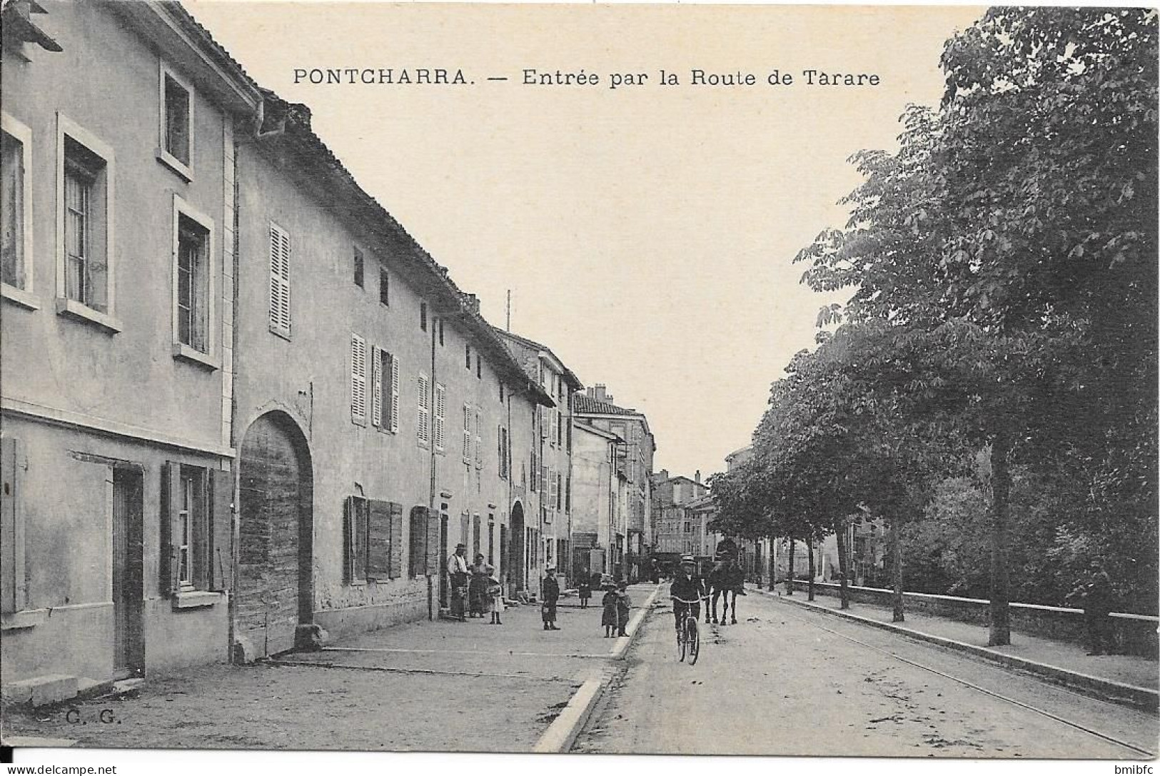 PONTCHARRA - Entrée Par La Route De Tarare - Pontcharra-sur-Turdine