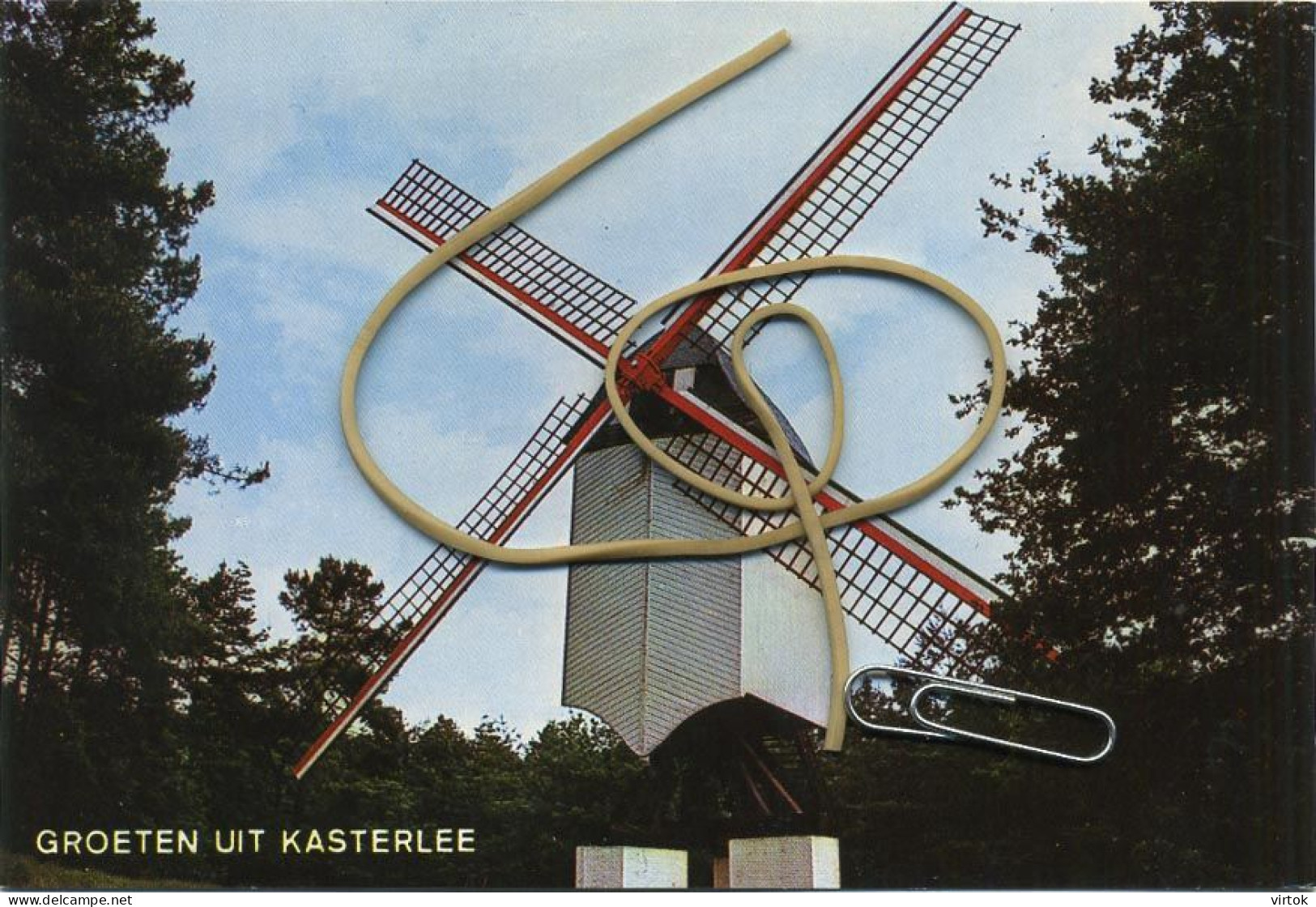 Kasterlee :  Molen   :   15 X 10.5  Cm - Kasterlee