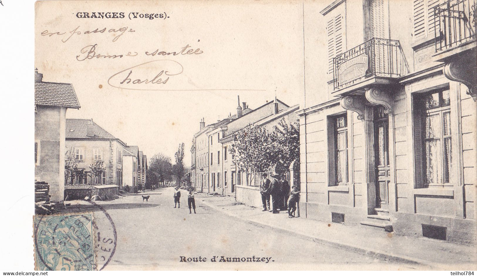 GRANGES  ROUTE D AUMONTZEY - Granges Sur Vologne