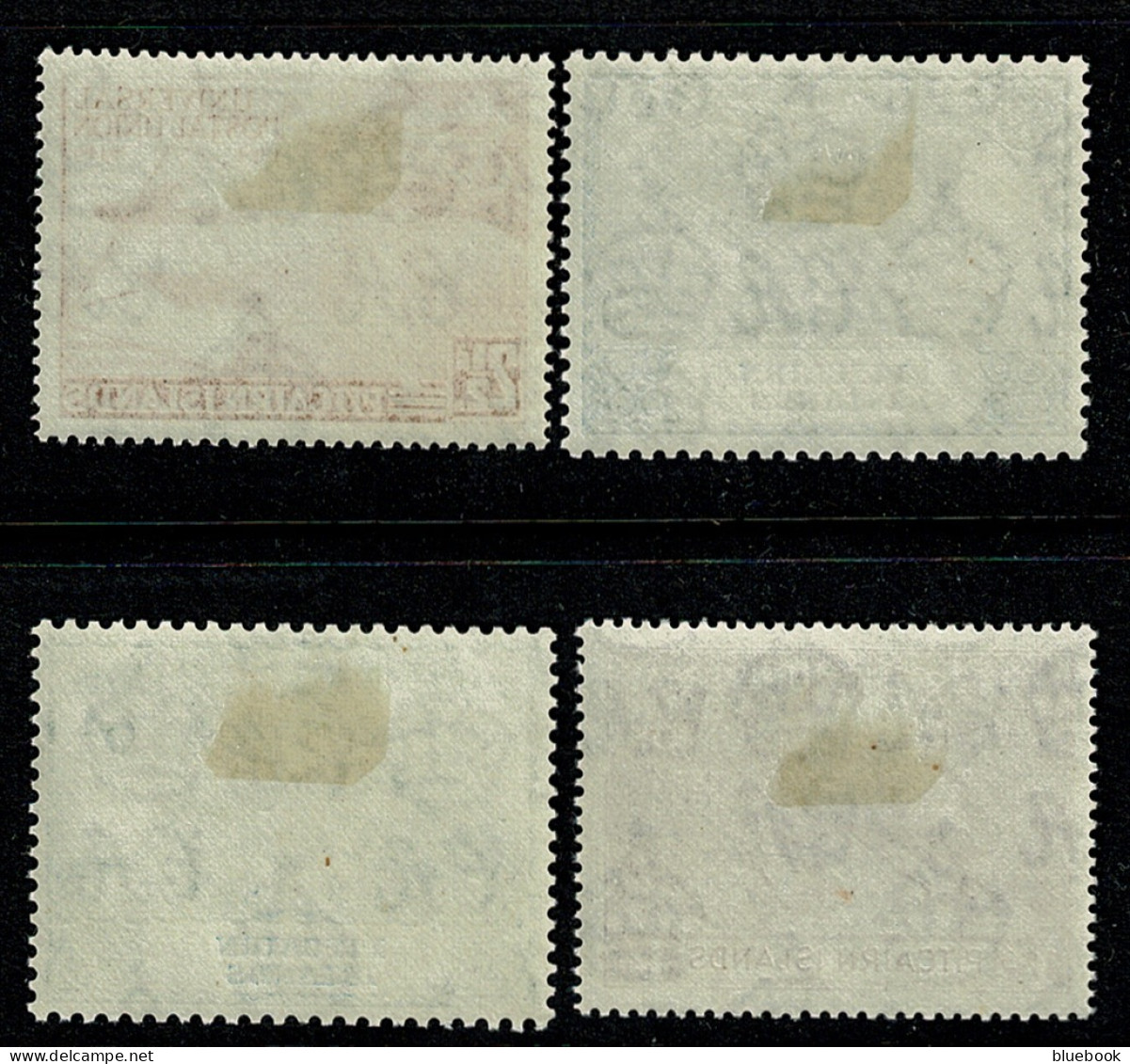 Ref 1621 - Pitcairn Islands KGVI  1949 U.P.U. Set SG 13/16 - Mounted Mint Stamps - Pitcairninsel