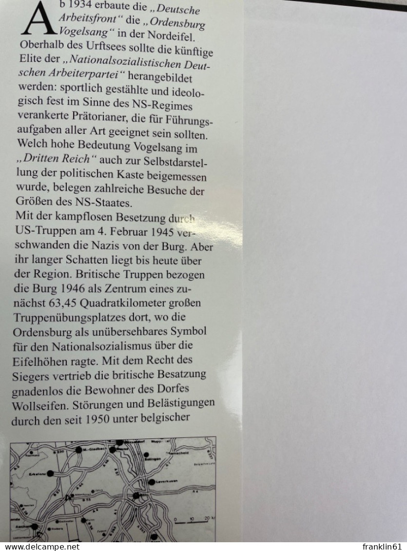 Vogelsang : von der NS-Ordensburg zum Truppenübungsplatz ; eine Dokumentation.