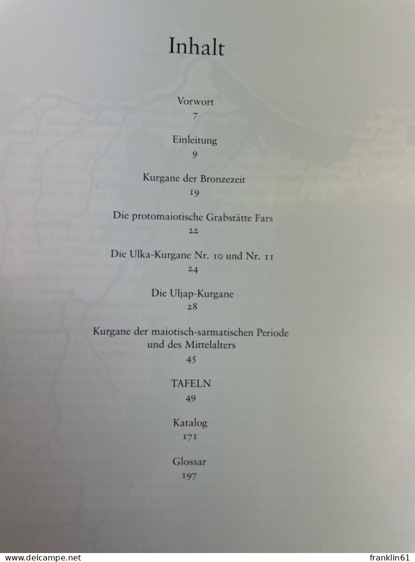 Grabschätze Der Adygeen : Neue Entdeckungen Im Nordkaukasus. - Archeologia