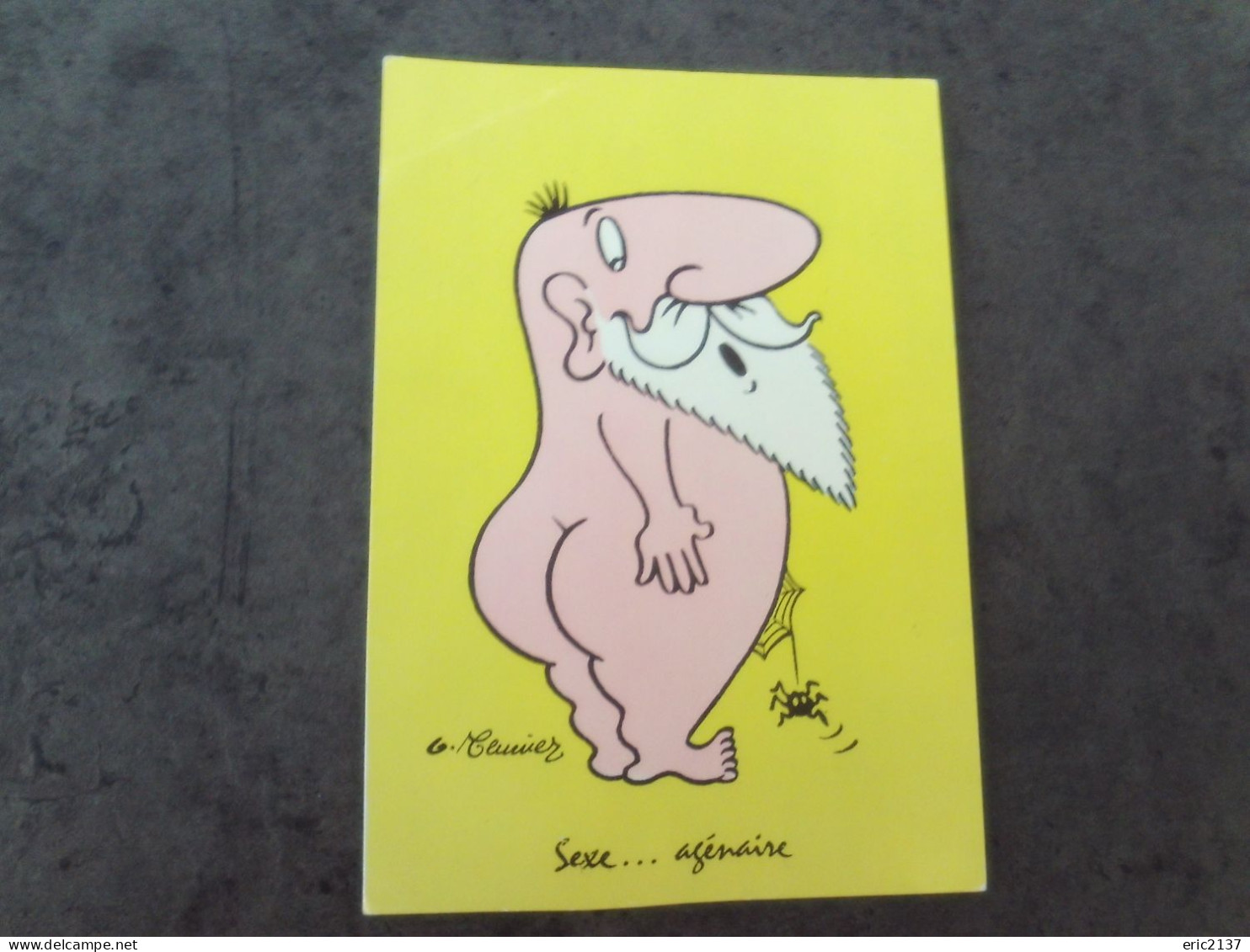 BELLE ILLUSTRATION HUMORISTIQUE "SEXE..AGENAIRE"....signe G.MEUNIER - Meunier, G.