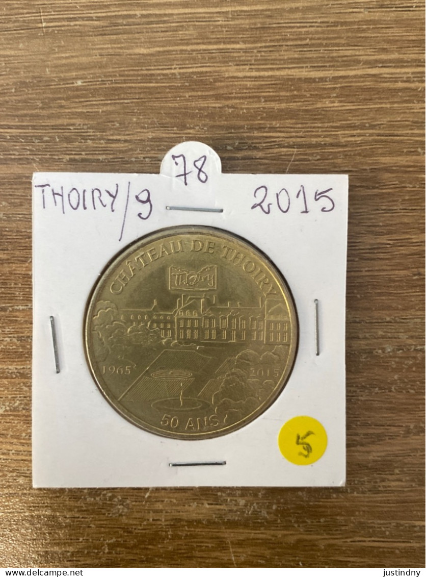 Monnaie De Paris Jeton Touristique - 78 - Thoiry - Château - 2015 - 2015