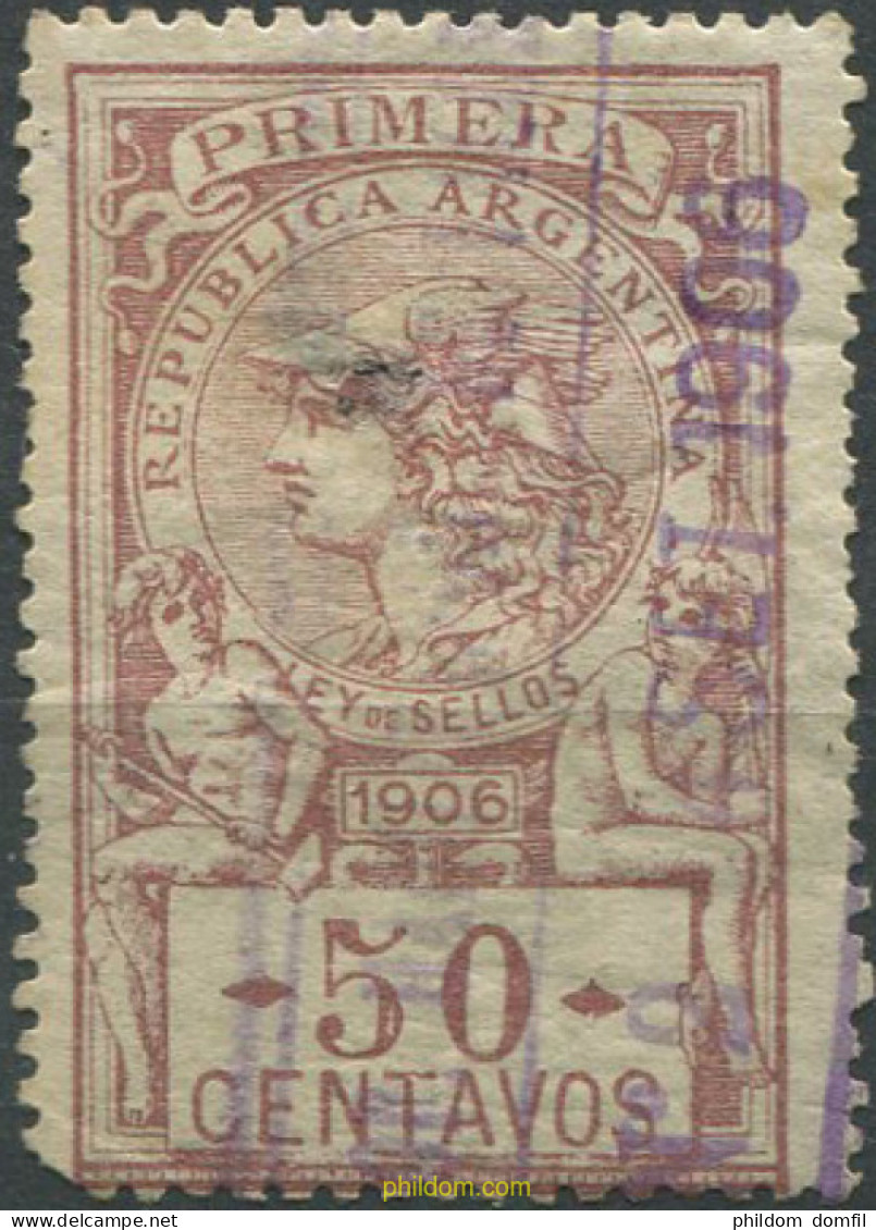 709144 MNH ARGENTINA 1906 LEY DEL SELLO - Nuevos