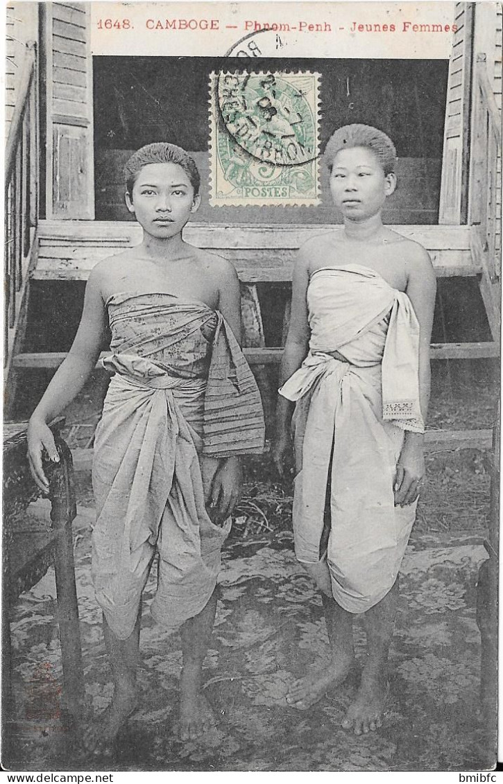 CAMBODGE - Phnom-Penh - Jeunes Femmes - Cambodge