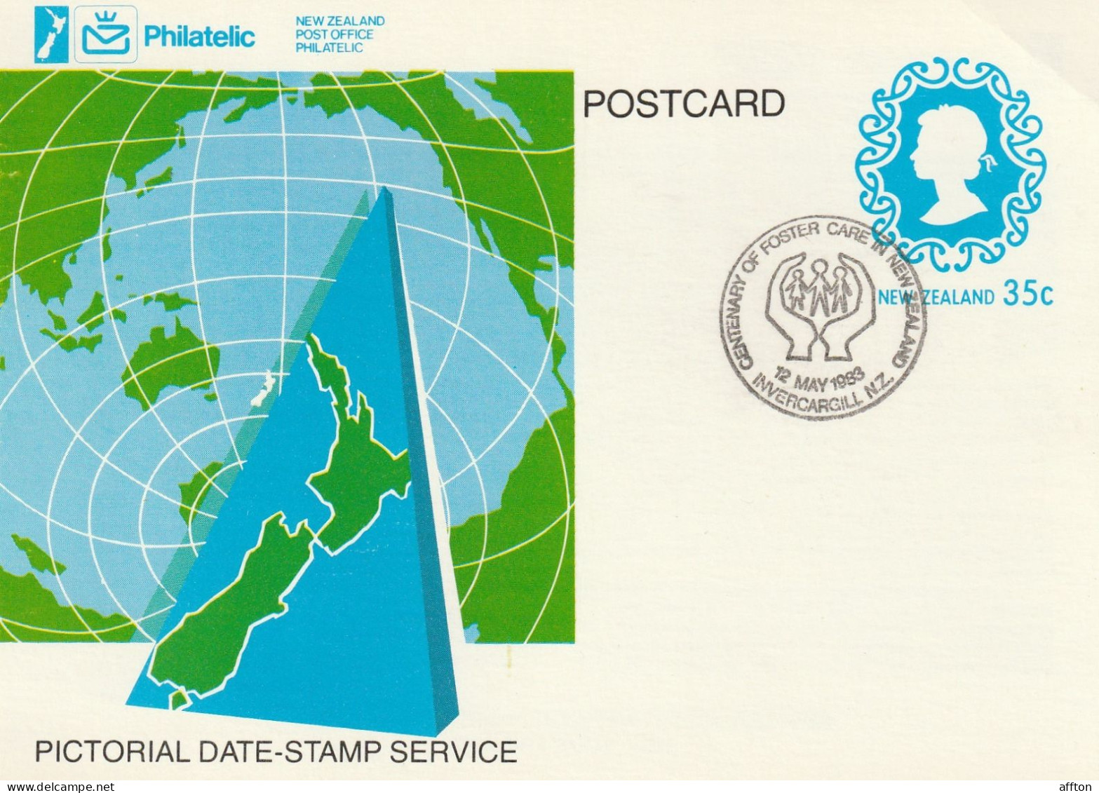 New Zealand Card Cancel - Postal Stationery