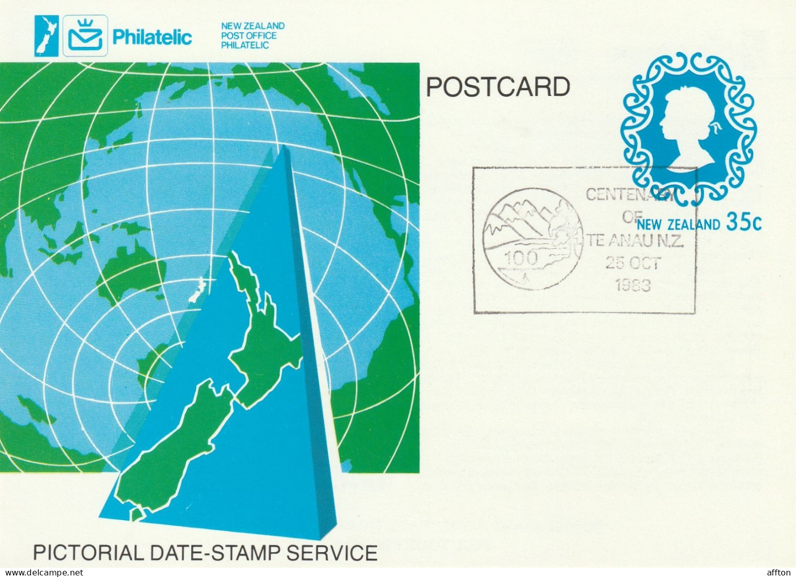 New Zealand Card Cancel - Entiers Postaux