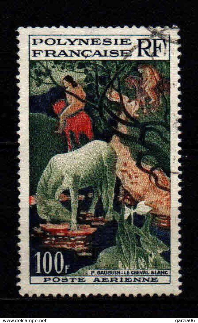 Polynésie - 1958  - Cheval Blanc Par Gauguin   -  PA 3   - Oblit - Used - Usados