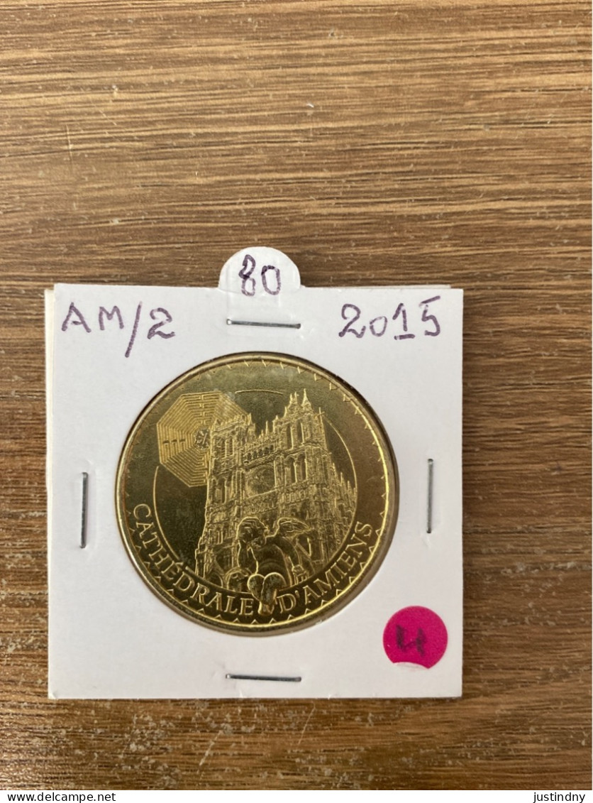 Monnaie De Paris Jeton Touristique - 80 - Amiens - Cathédrale Notre Dame - 2015 - 2015