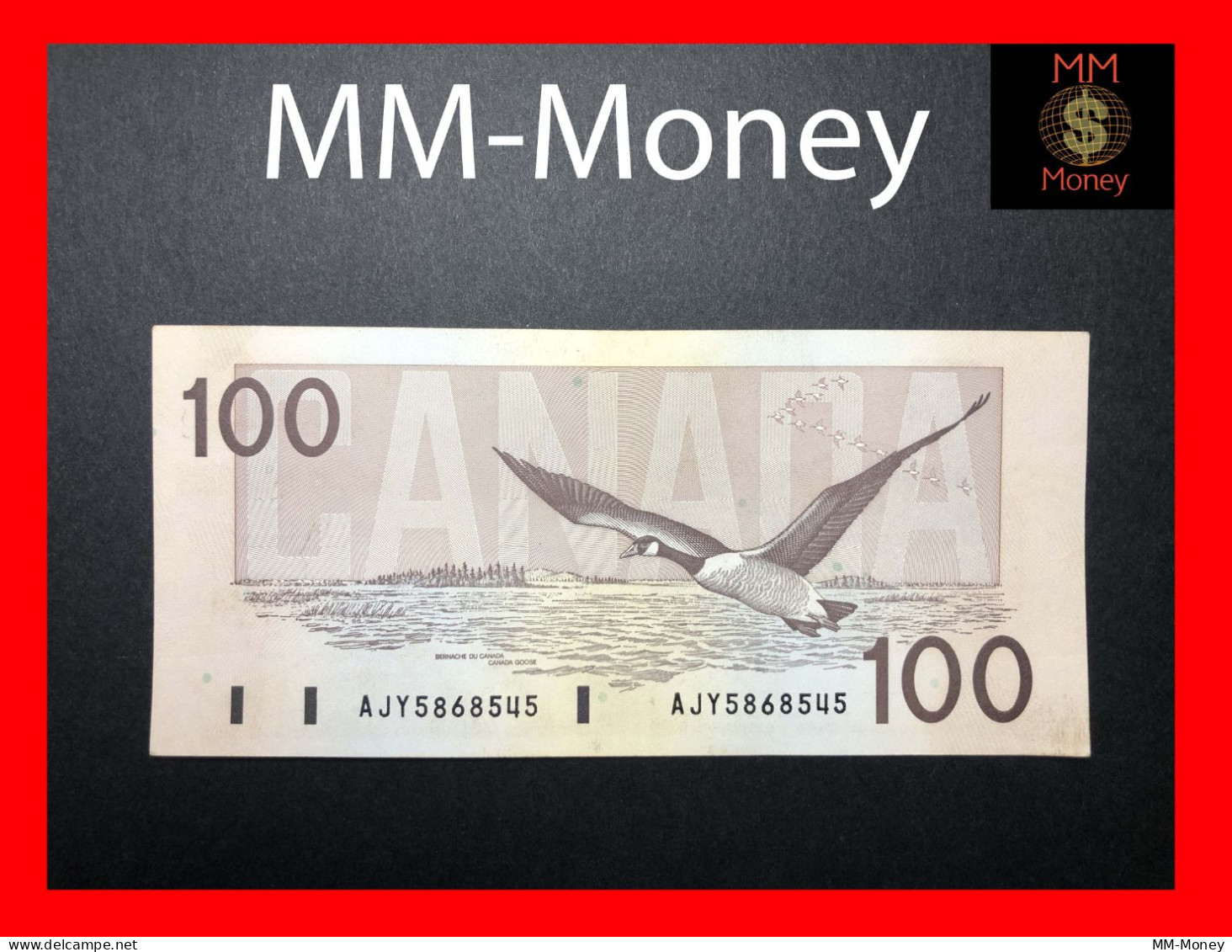 CANADA  100 $  1988  P. 99  "sig. Thiessen - Crow"     XF   [MM-Money] - Kanada