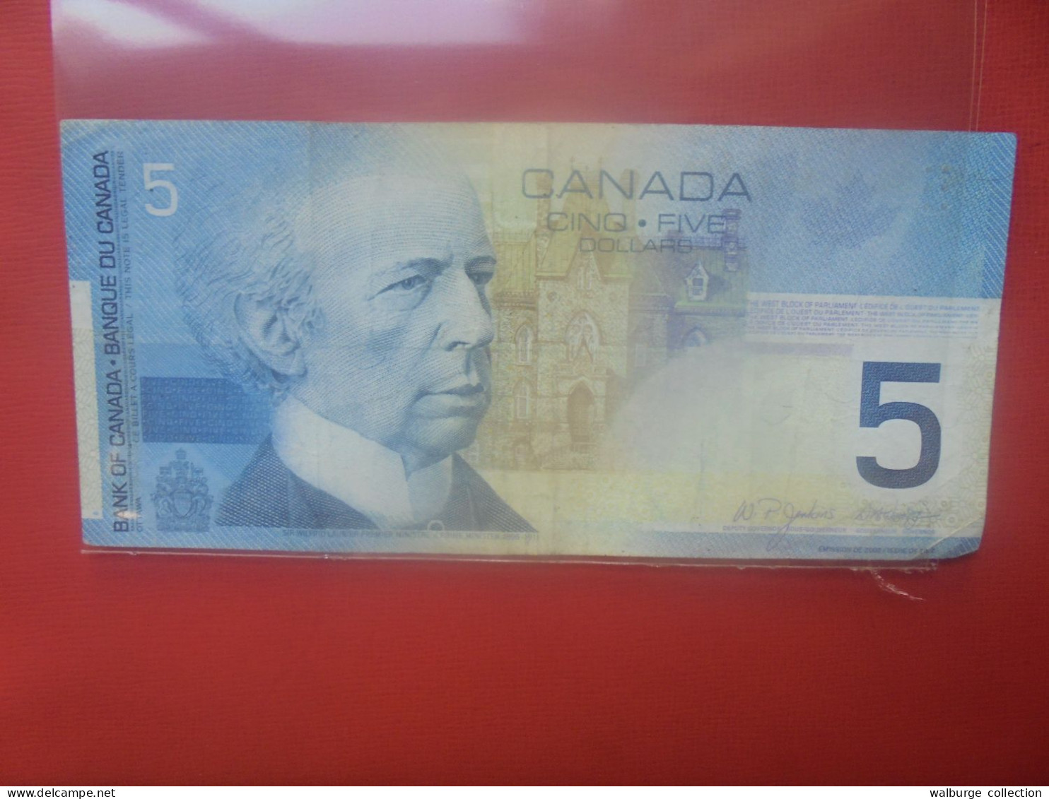 CANADA 5$ 2002 Circuler - Kanada