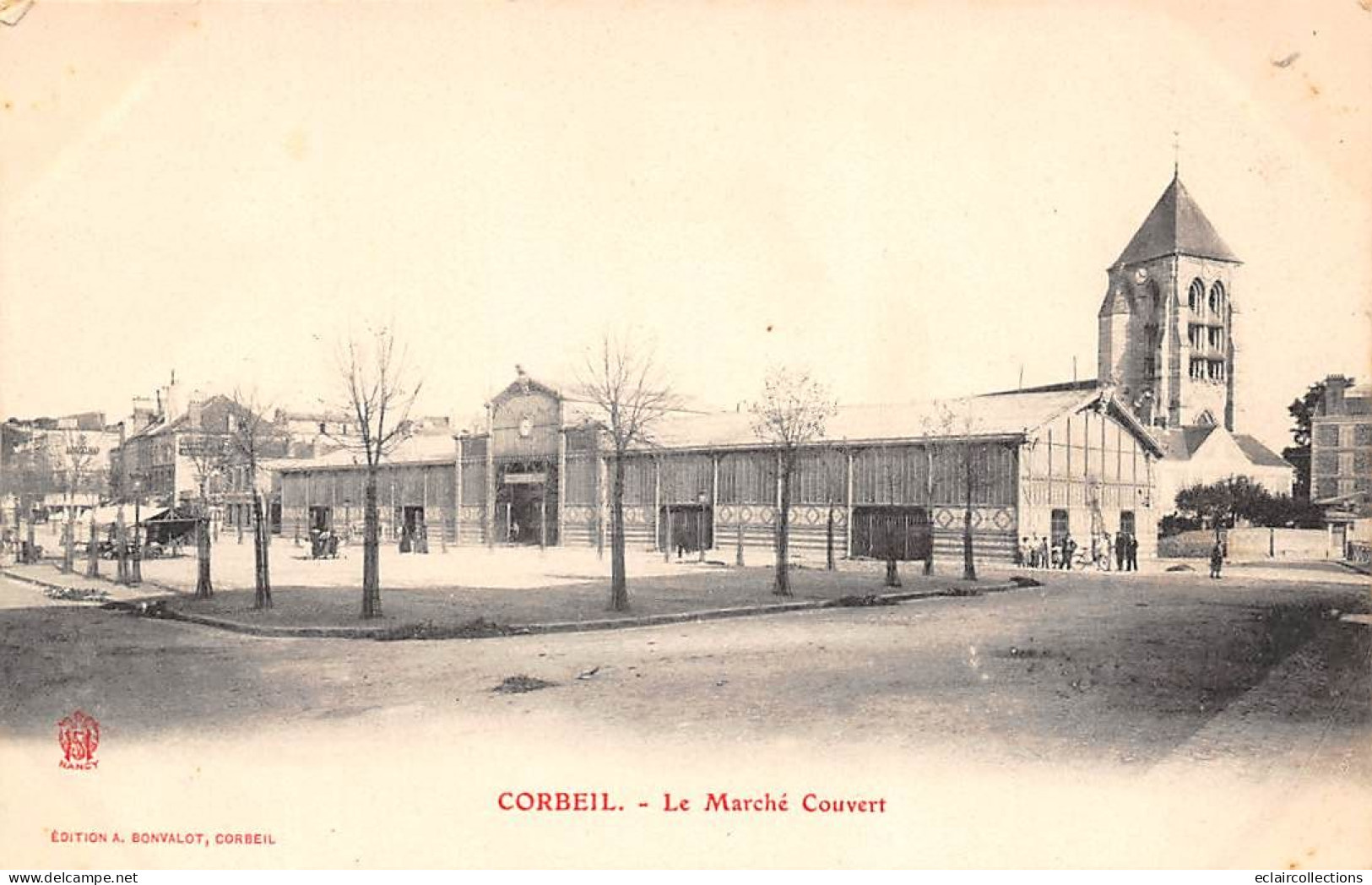 Corbeil Essonnes        91           Le Marché Couvert        (voir Scan) - Corbeil Essonnes