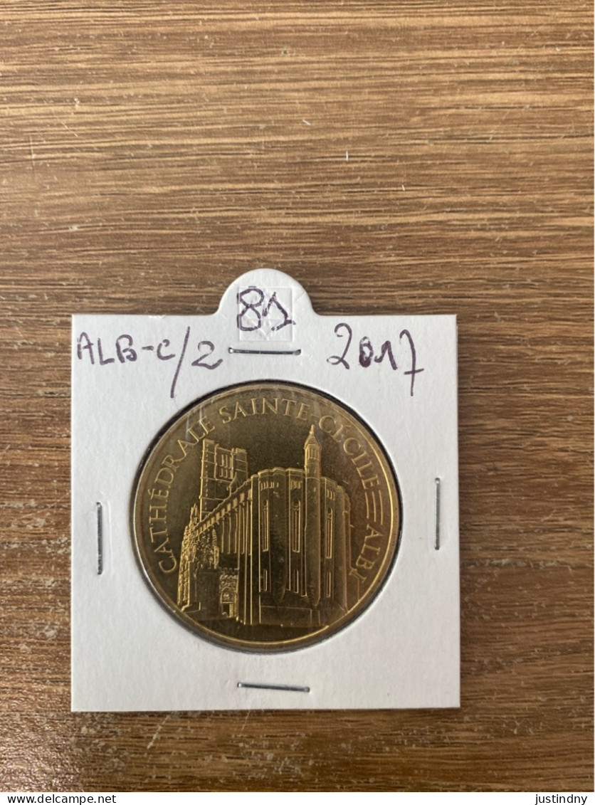 Monnaie De Paris Jeton Touristique - 81 - Albi - Cathédrale Sainte-Cécile - 2017 - 2017