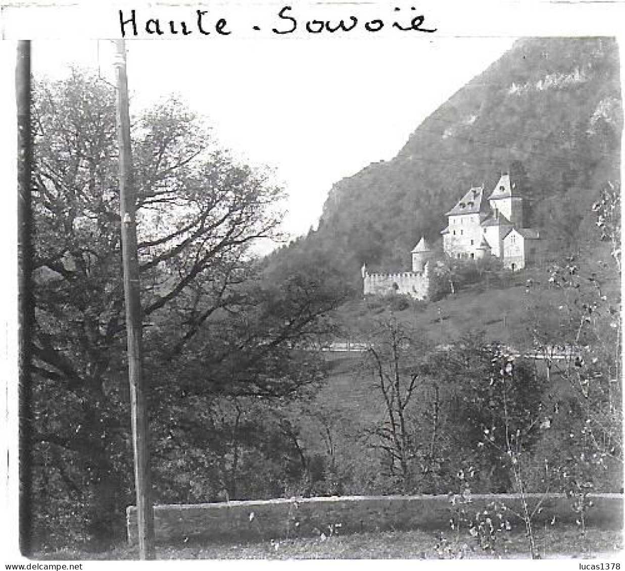 74  / SAINT JEOIRE / LA FLECHERE / DEBUT 20 EME  / PLAQUE DE VERRE PHOTO STEREO / - Plaques De Verre