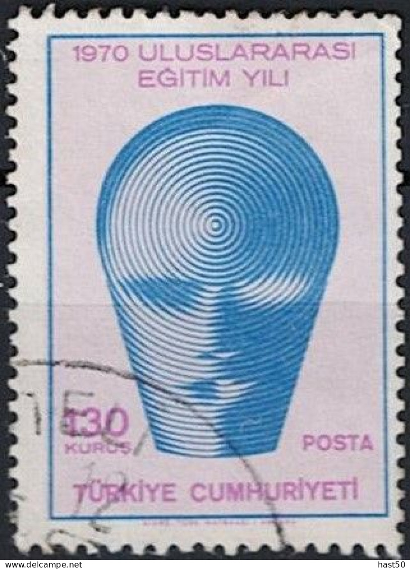 Türkei Turkey Turquie - Jahr Für Erziehung Und Bildungswesen (MiNr: 2165) 1970 - Gest. Used Obl - Used Stamps