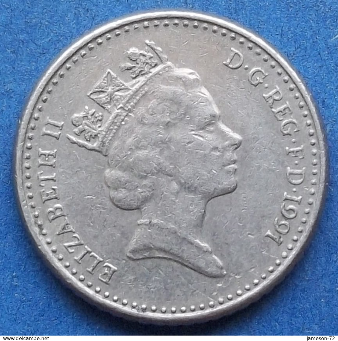 UK - 5 Pence 1991 "crowned Thistle" KM# 937b Elizabeth II Decimal Coinage (1971-2022) - Edelweiss Coins - 5 Pence & 5 New Pence