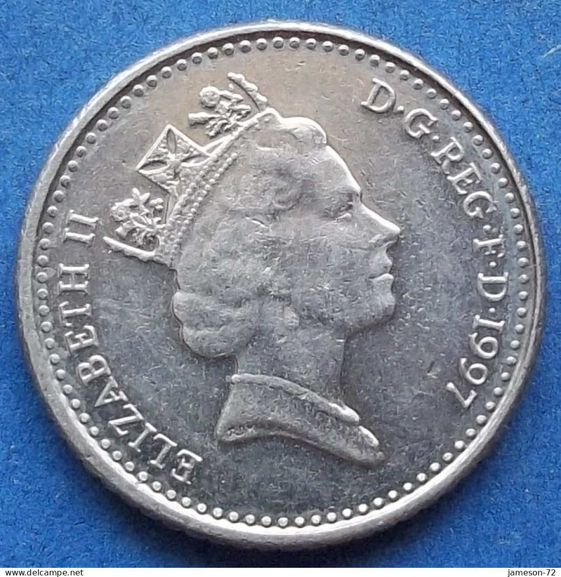 UK - 5 Pence 1997 "crowned Thistle" KM# 937b Elizabeth II Decimal Coinage (1971-2022) - Edelweiss Coins - 5 Pence & 5 New Pence