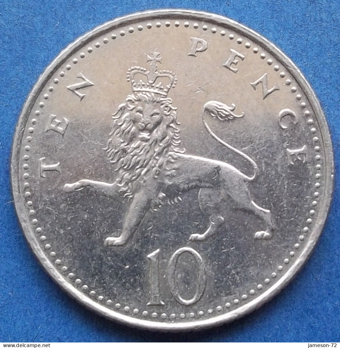 UK - 10 Pence 1997 "crowned Lion" KM# 938b Elizabeth II Decimal Coinage (1971-2022) - Edelweiss Coins - 10 Pence & 10 New Pence