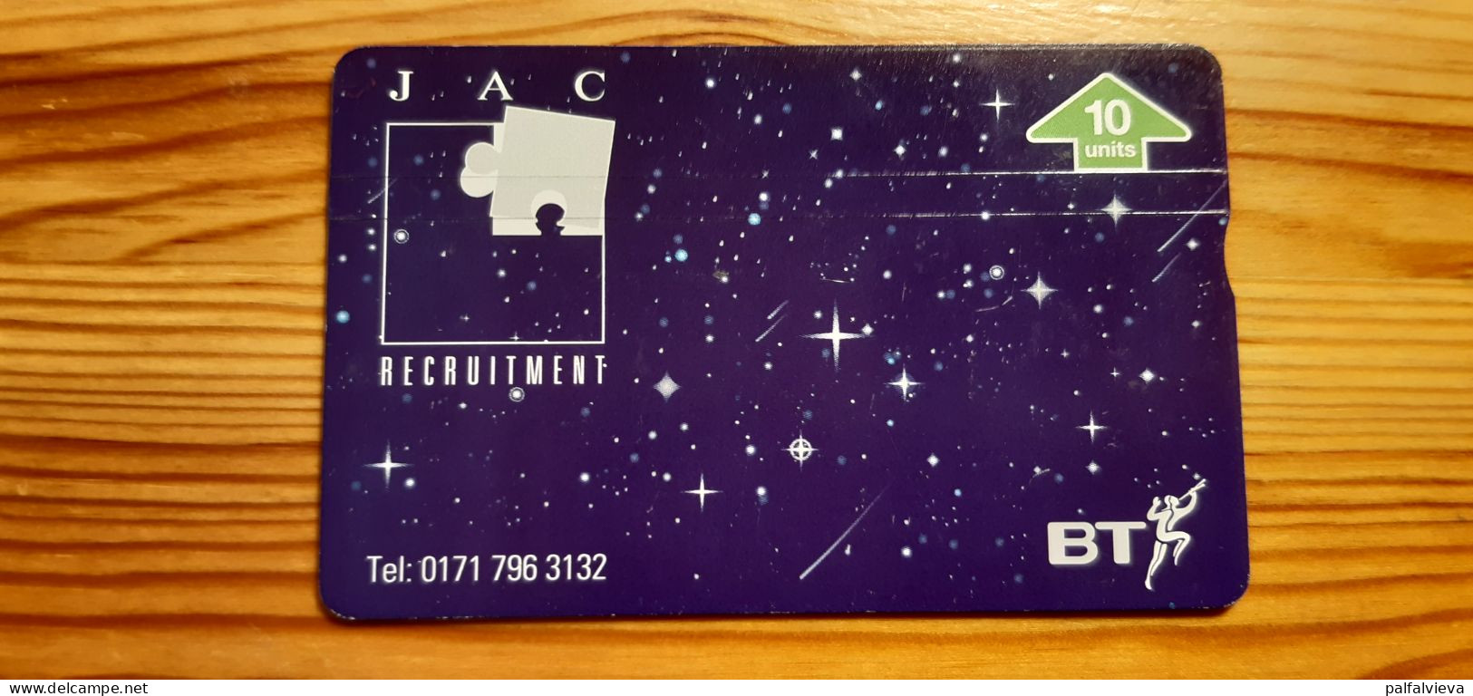 Phonecard United Kingdom BT 510C - JAC Recruitment 2.000 Ex. - BT Souvenir