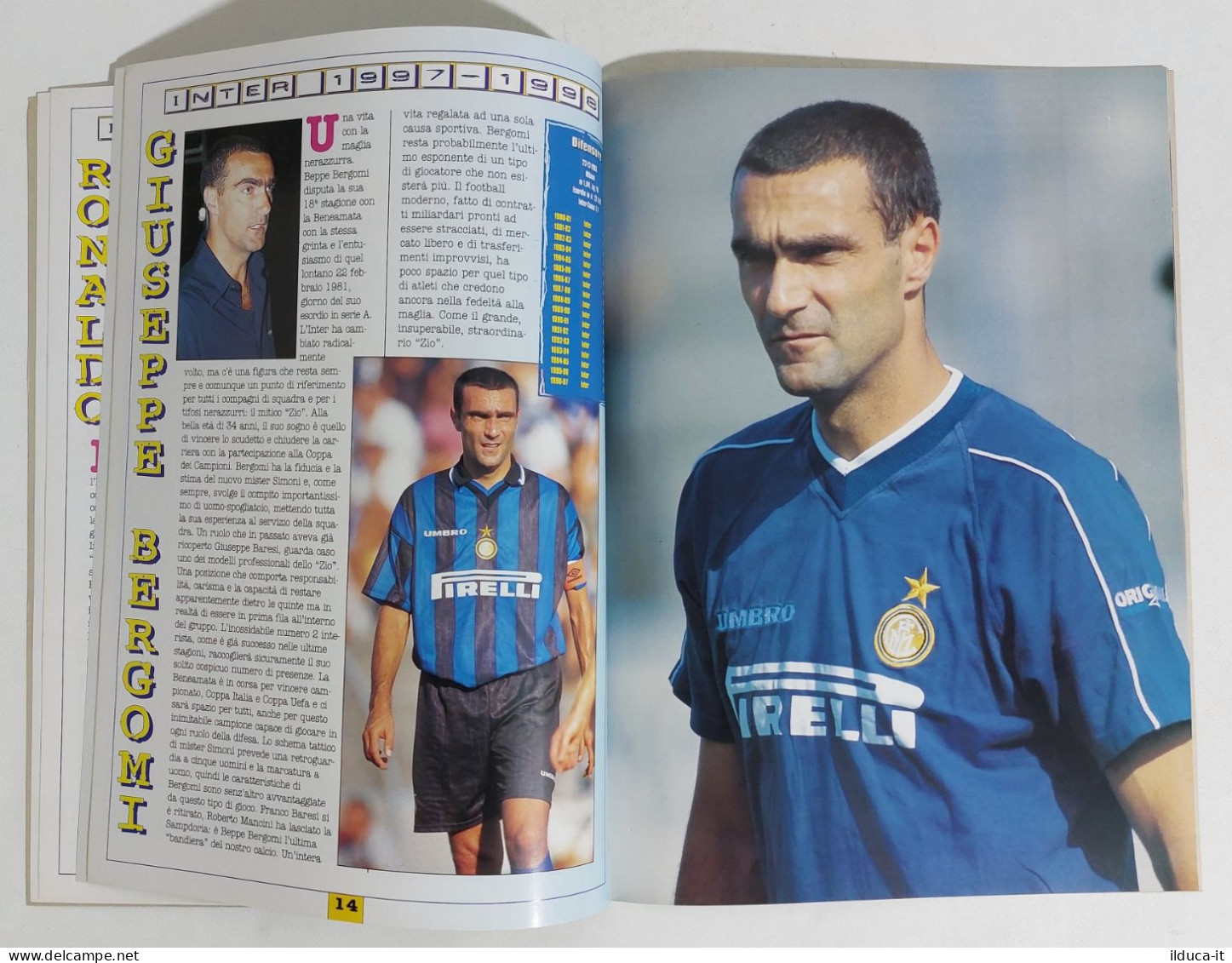 39587 Roberto Nerani - INTER 1997-1998 - Supercampioni - Sport
