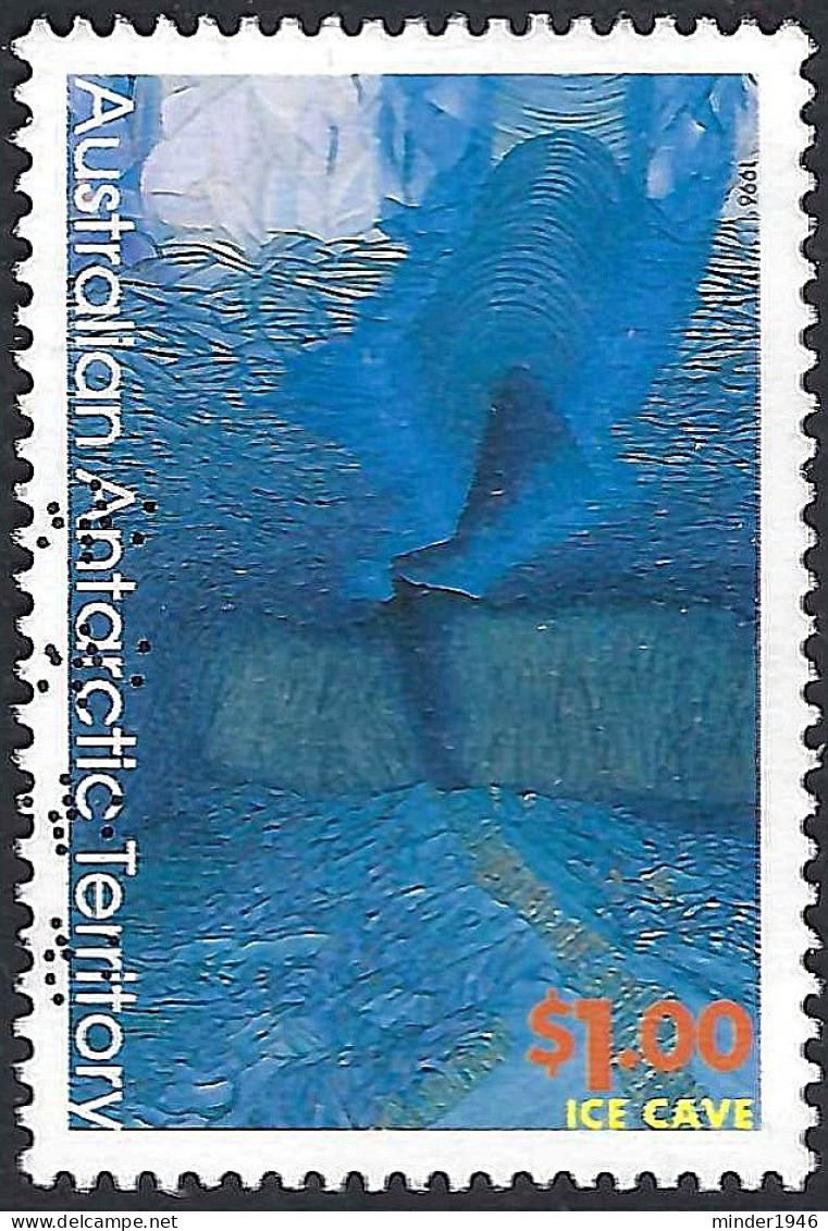 AUSTRALIAN ANTARCTIC TERRITORY (AAT) 1996 QEII $1, Multicoloured,Painting By Christian Clare Robertson-Ice Cave SG115 FU - Usati