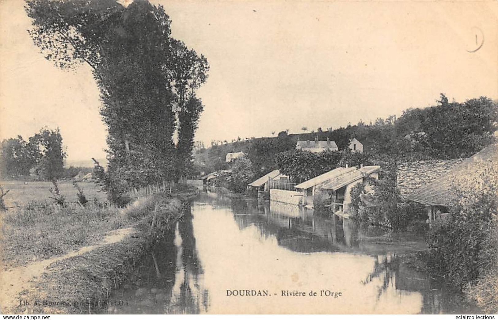 Dourdan      91      Les Bords De L'Orge. Lavoir        (voir Scan) - Dourdan