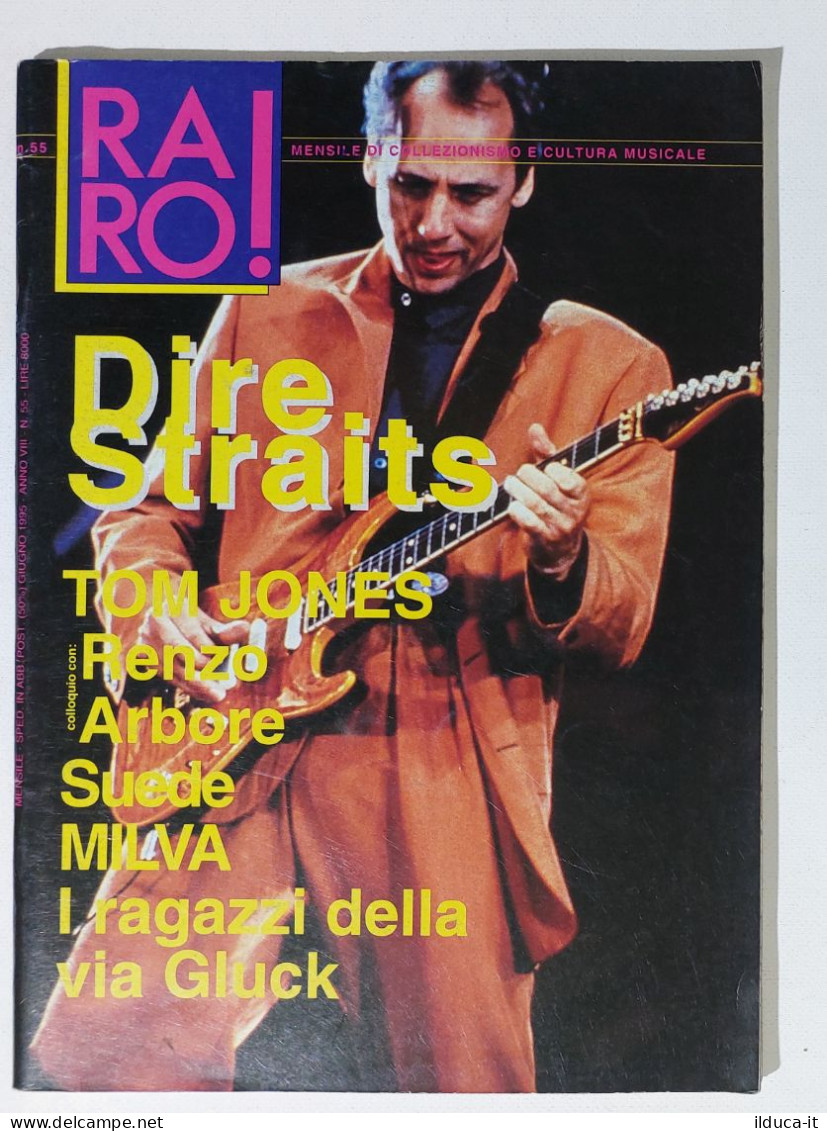 I115607 Rivista 1995 - RARO! N. 55 - Dire Straits /Renzo Arbore / Milva - Musique