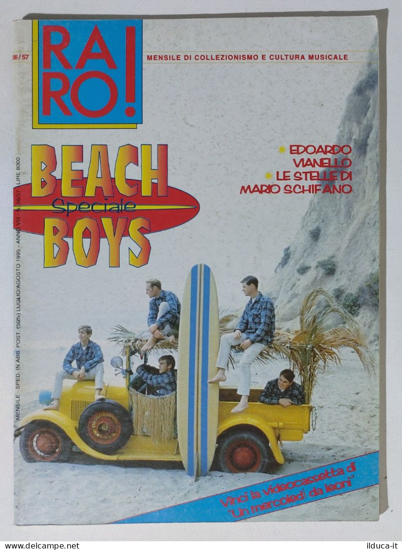 I115608 Rivista 1995 - RARO! N. 57 - Beach Boys / Edoardo Vianello / Schifano - Musique