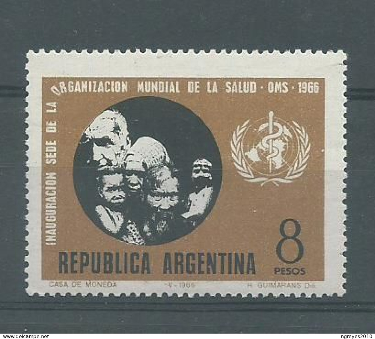 230044074  ARGENTINA  YVERT  Nº731 **/MNH - Ongebruikt