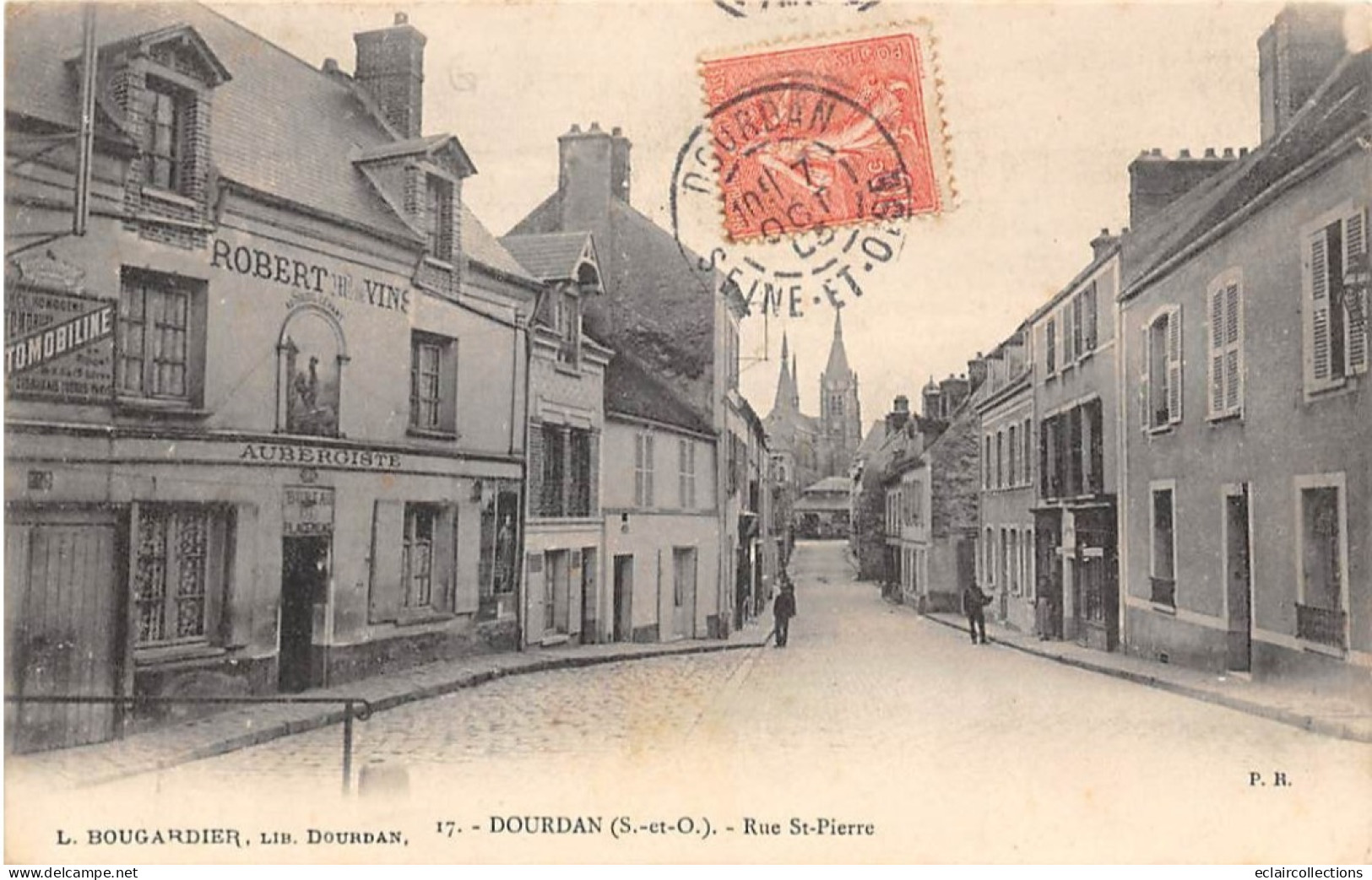 Dourdan      91         Rue  Saint Pierre  . Auberge    N° 17     (voir Scan) - Dourdan