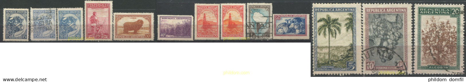 709215 HINGED ARGENTINA 1935 MOTIVOS VARIOS - Unused Stamps