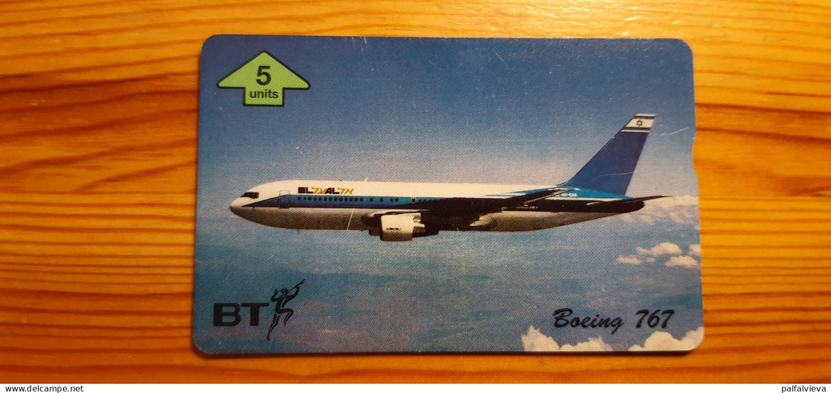 Phonecard United Kingdom BT 605D - Airplane, Boeing 767 1.000 Ex. - BT Emissions Commémoratives