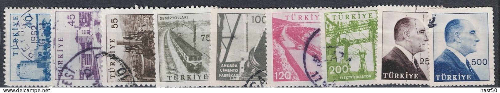 Türkei Turkey Turquie - Industrie Und Technik (MiNr: 1785/93) 1960 - Gest. Used Obl - Used Stamps
