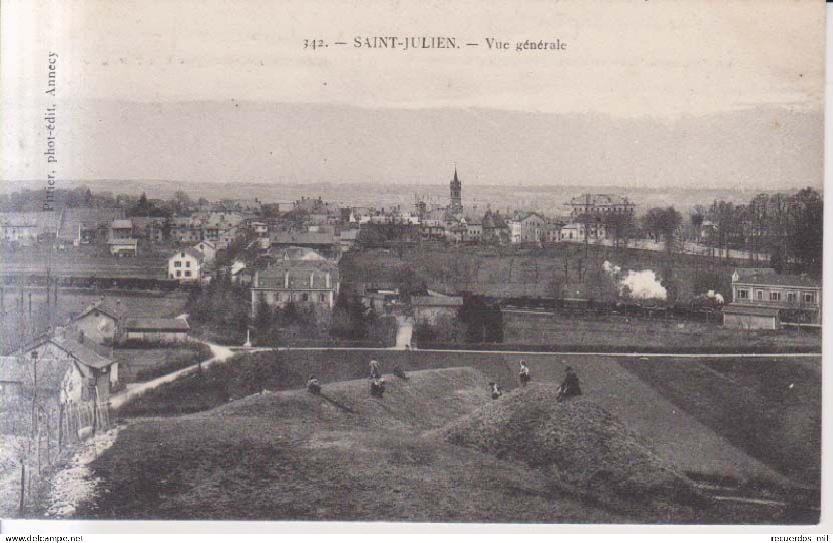 Saint Julien Vue Generale 1908 - Saint-Julien-en-Genevois