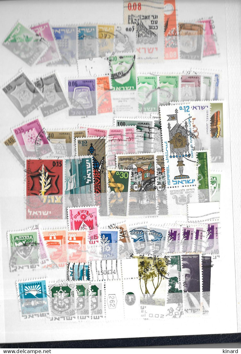 LOT DE TIMBRES (ENVIRON 130. ) OBLITERE   Bon Etat  VOIR LES SCANS - Lots & Serien