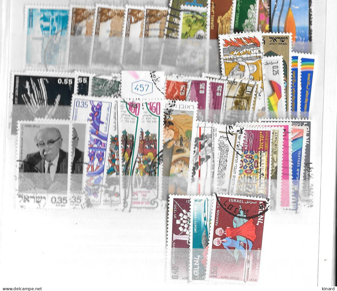 LOT DE TIMBRES (ENVIRON 130. ) OBLITERE   Bon Etat  VOIR LES SCANS - Collezioni & Lotti