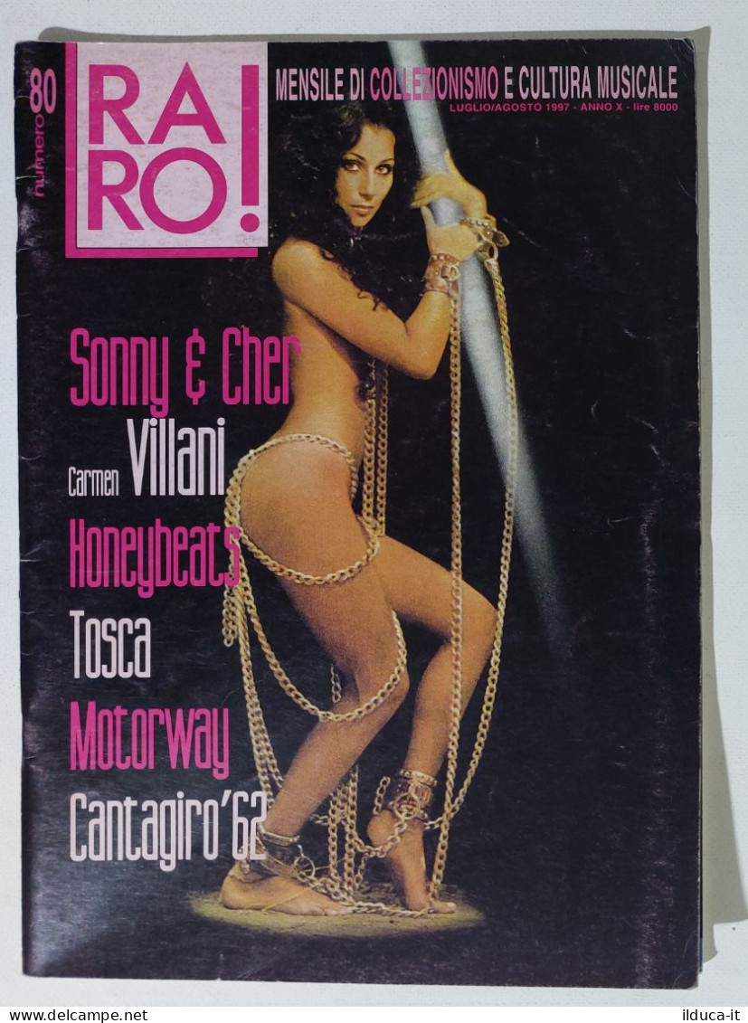 I115626 Rivista 1997 - RARO! N. 80 - Sonny E Cher / Tosca / Cantagiro 62 - Musica