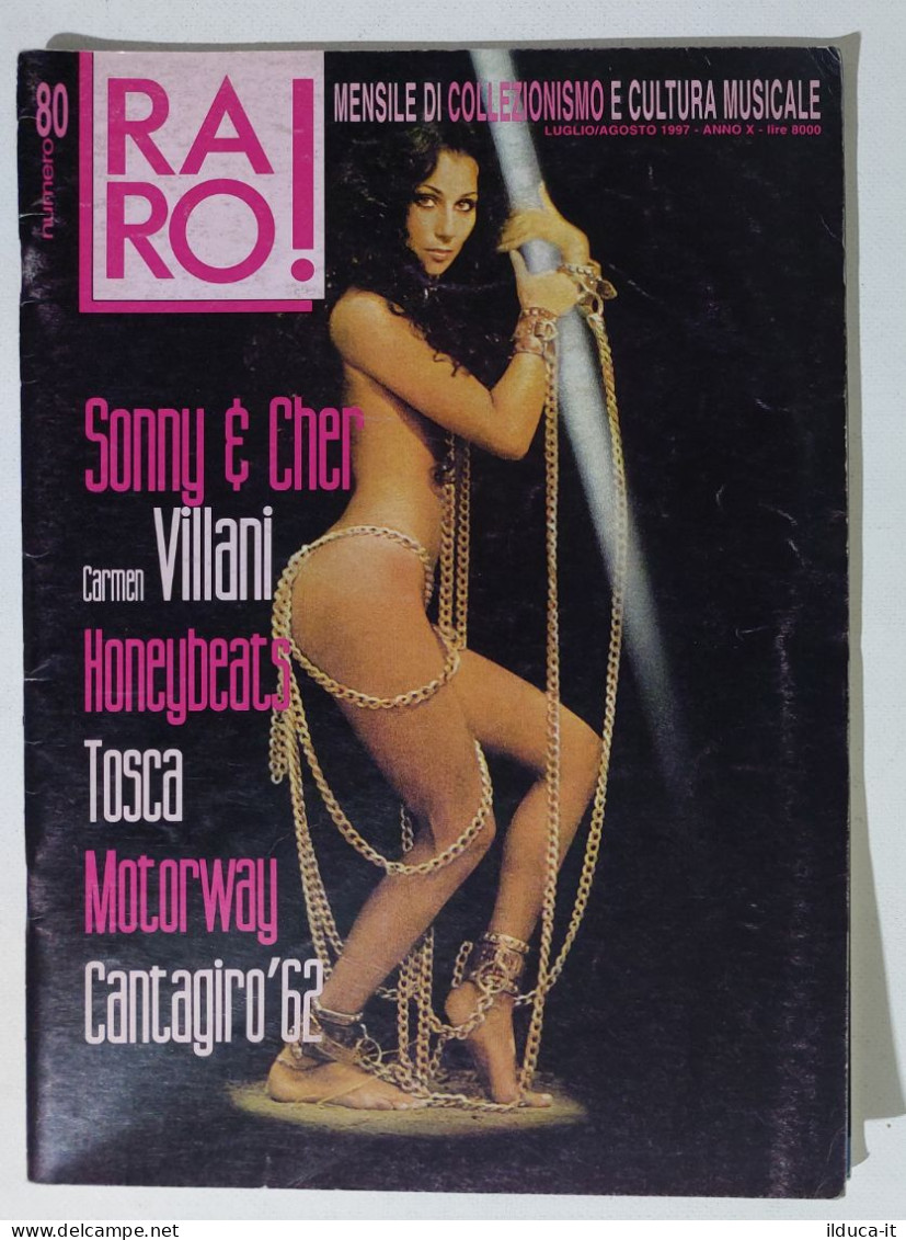 I115626 Rivista 1997 - RARO! N. 80 - Sonny E Cher / Tosca / Cantagiro 62 - Musique