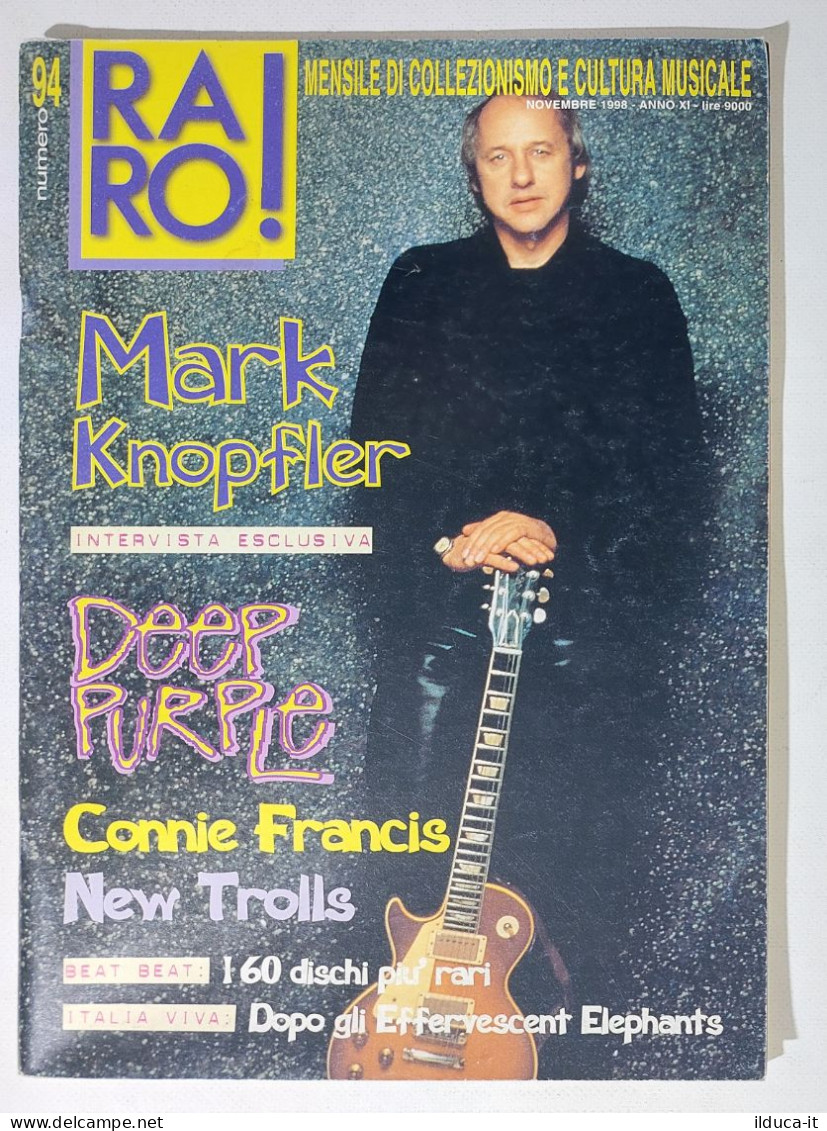 I115631 Rivista 1998 - RARO! N. 94 - Mark Knopfler / Deep Purple / New Trolls - Musique