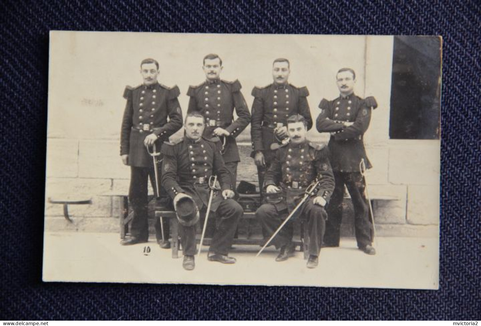 Carte Photo De Militaires - Personnages