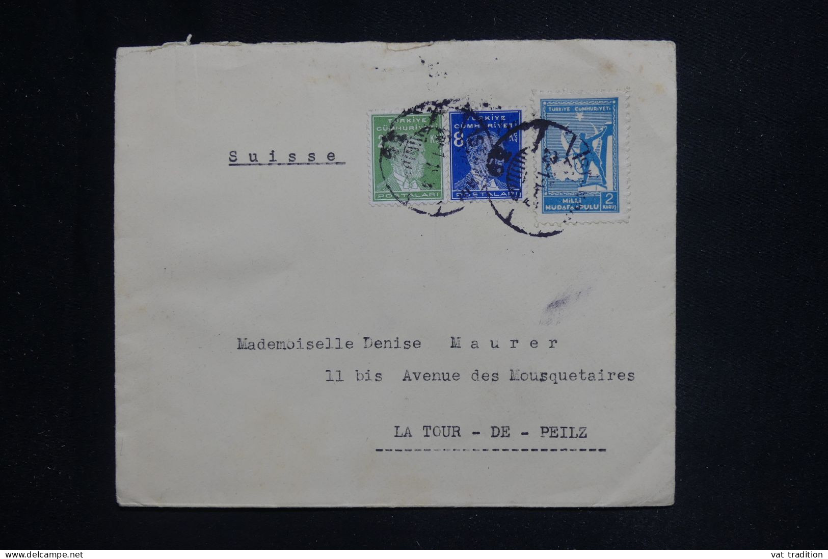 TURQUIE - Enveloppe De Istanbul Pour La Suisse - L 144720 - Cartas & Documentos