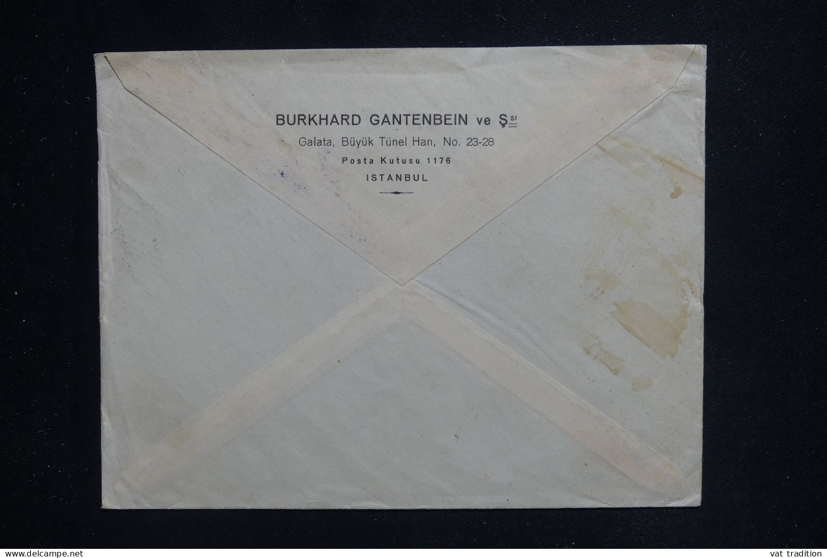 TURQUIE - Enveloppe Commerciale De Istanbul Pour La Suisse En 1943  - L 144731 - Lettres & Documents