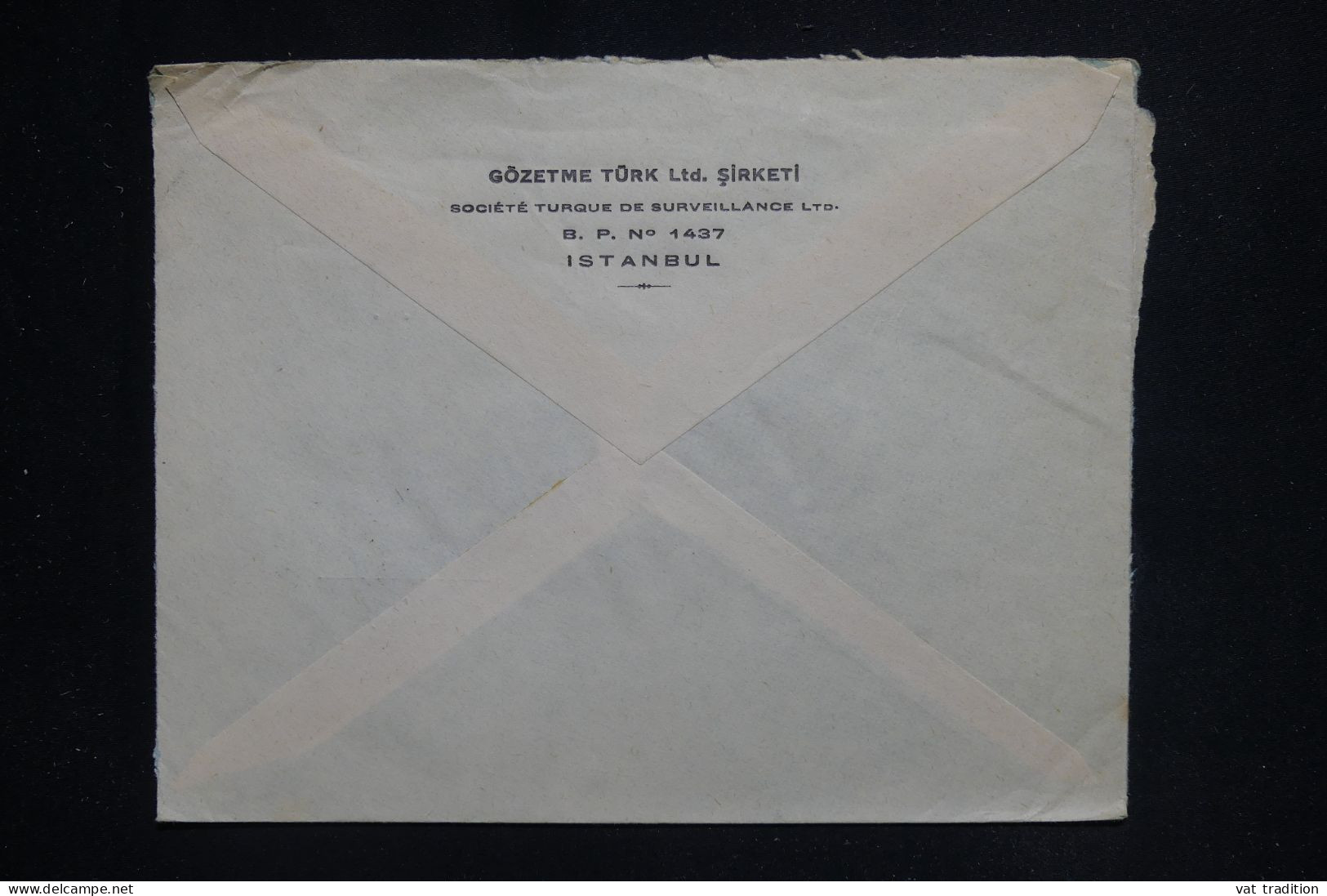 TURQUIE - Enveloppe Commerciale De Istanbul Pour La Suisse - L 144738 - Cartas & Documentos